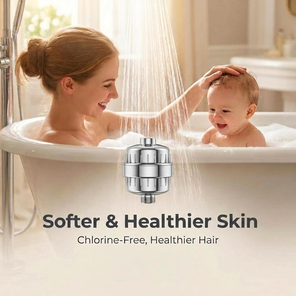 Shower water filter