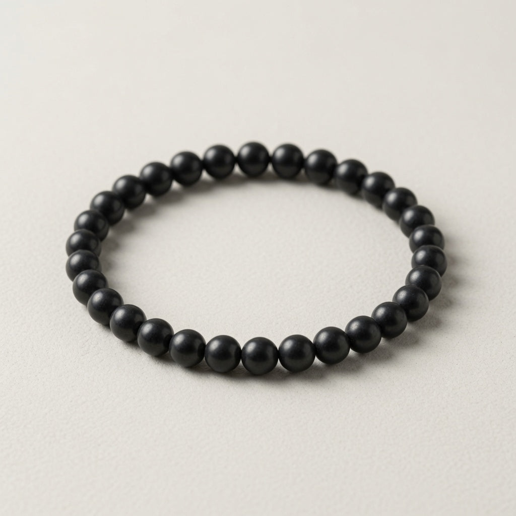 Shungite bracelet with 6mm beads