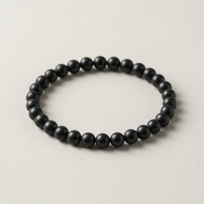 Shungite bracelet with 6mm beads