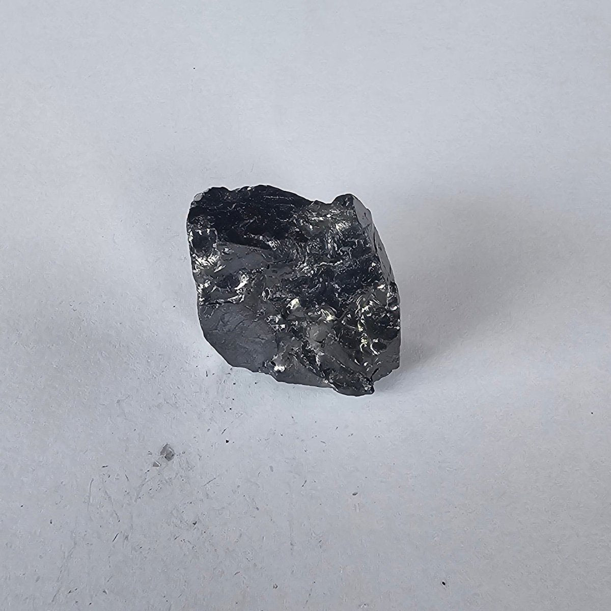 Shungite Crystal: Rare One - Piece Nugget - Broad Peak - GroundedKiwi.nz air travelcarchunk