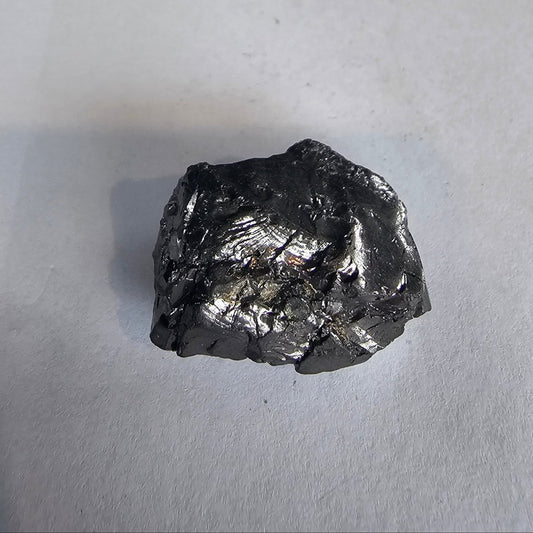 Shungite Crystal: Rare One - Piece Nugget - Broad Peak - GroundedKiwi.nz air travelcarchunk