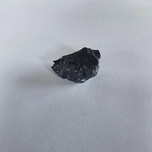 Shungite Crystal: Rare One - Piece Nugget - Mount Fuji - GroundedKiwi.nz air travelcarchunk