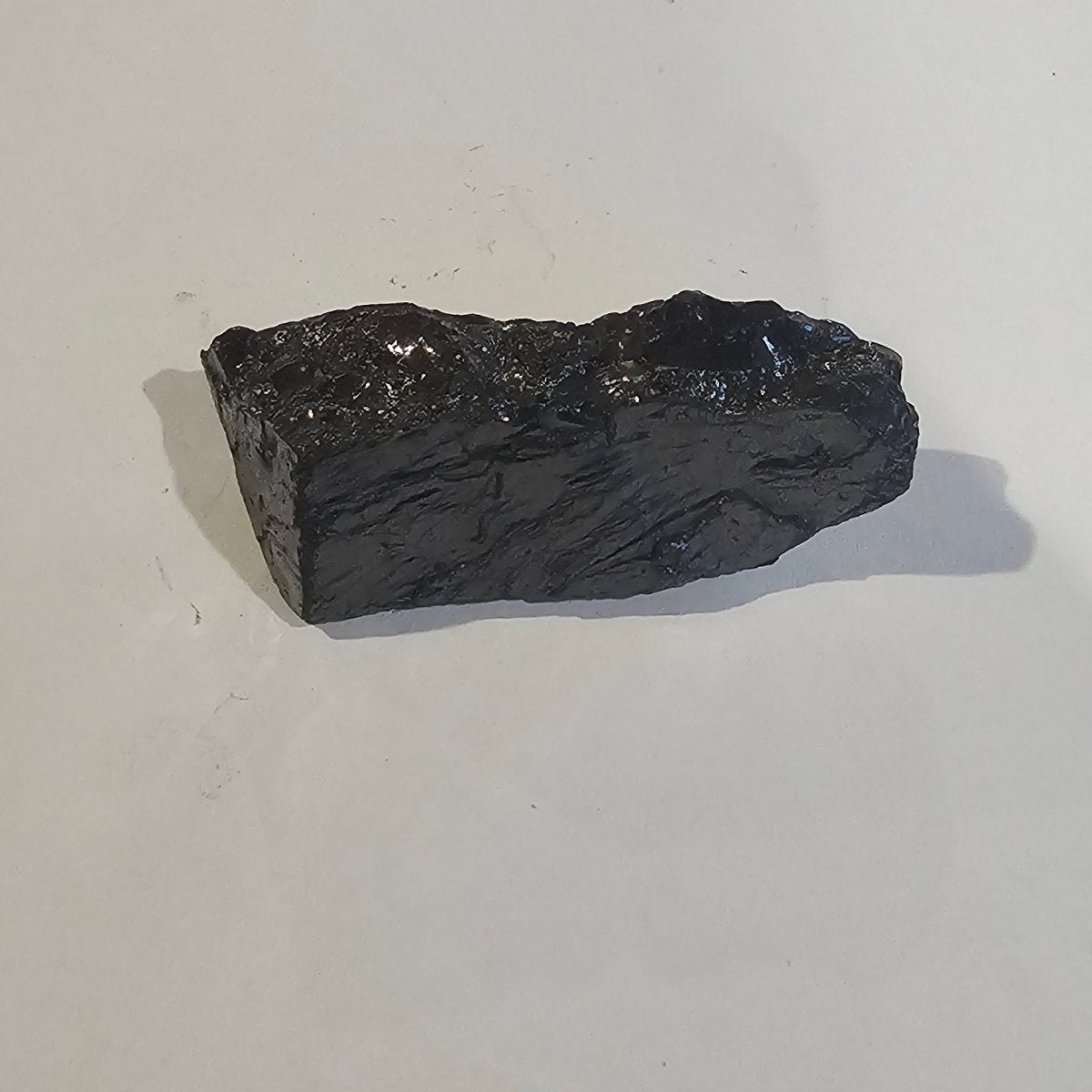 Shungite Crystal: Rare One-Piece Nugget - Mount Kilimanjaro - GroundedKiwi.nz air travelcarchunk