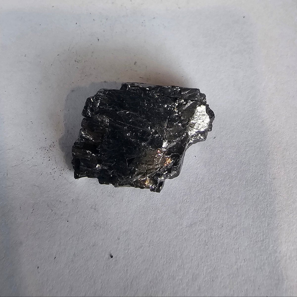 Shungite Crystal: Rare One-Piece Nugget - Mount Olympus (Greece)