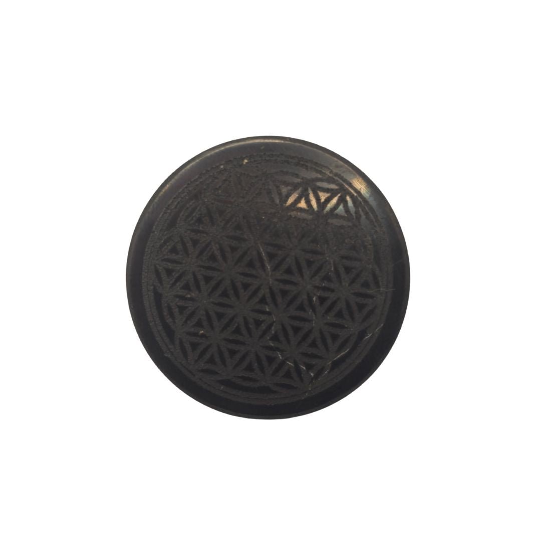 Shungite Flower of Life' Phone Sticker - Divinity in life - GroundedKiwi.nzphone accessories phone accessories5ganit radiationcell
