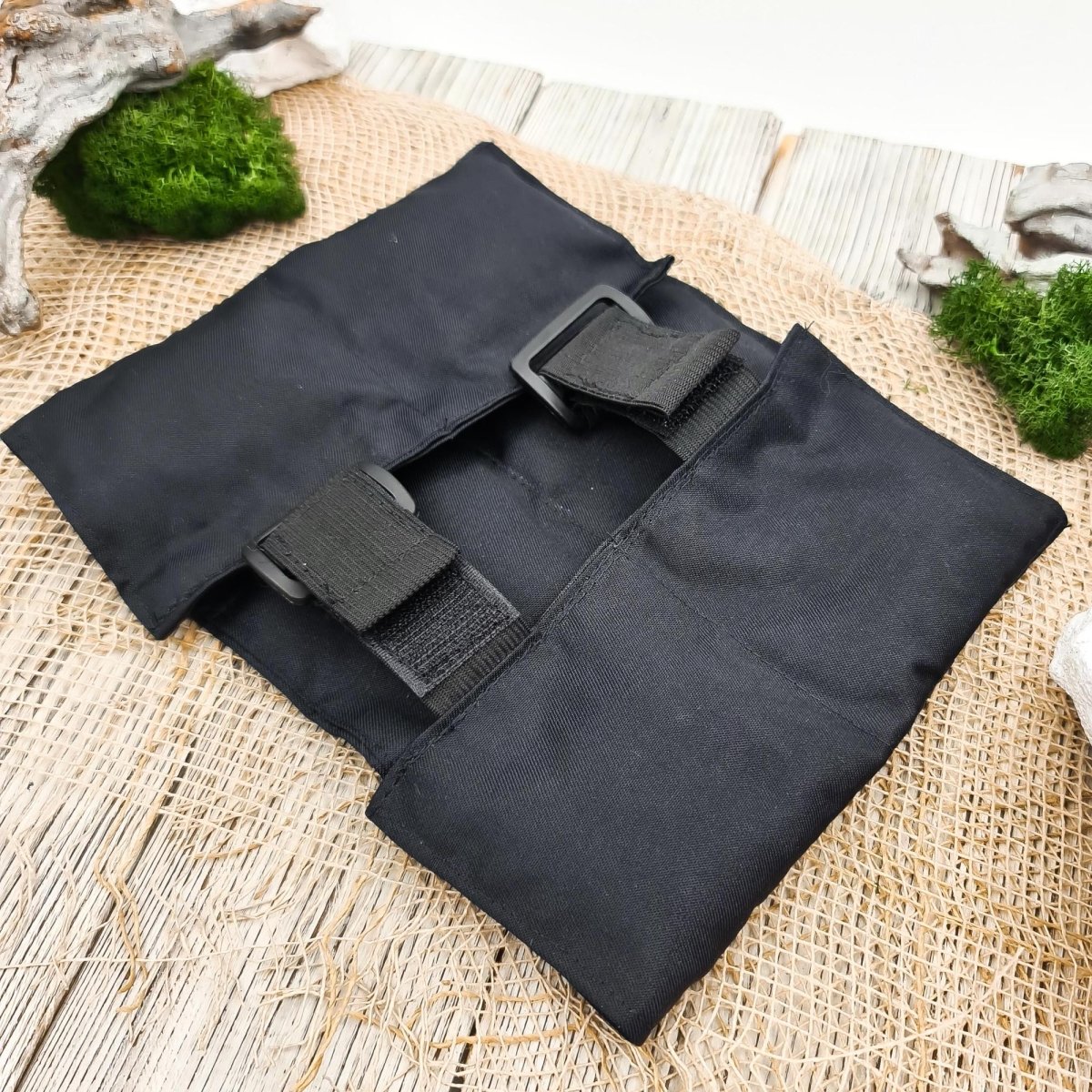Shungite knee wrap - Knee brace - To support rehab, reduce pain and increase blood flow - GroundedKiwi.nz adjustableelbowemf