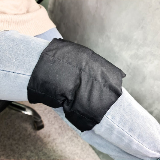 Shungite knee wrap - Knee brace - To support rehab, reduce pain and increase blood flow - GroundedKiwi.nz adjustableelbowemf