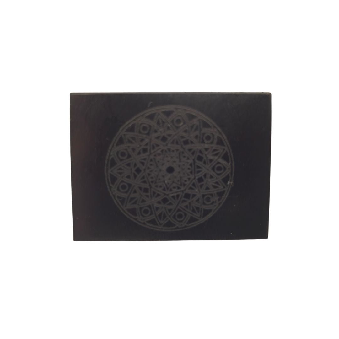 Shungite Mandala Phone Sticker - 30mm by 40mm - GroundedKiwi.nzphone accessories phone accessories5ganit radiationcell