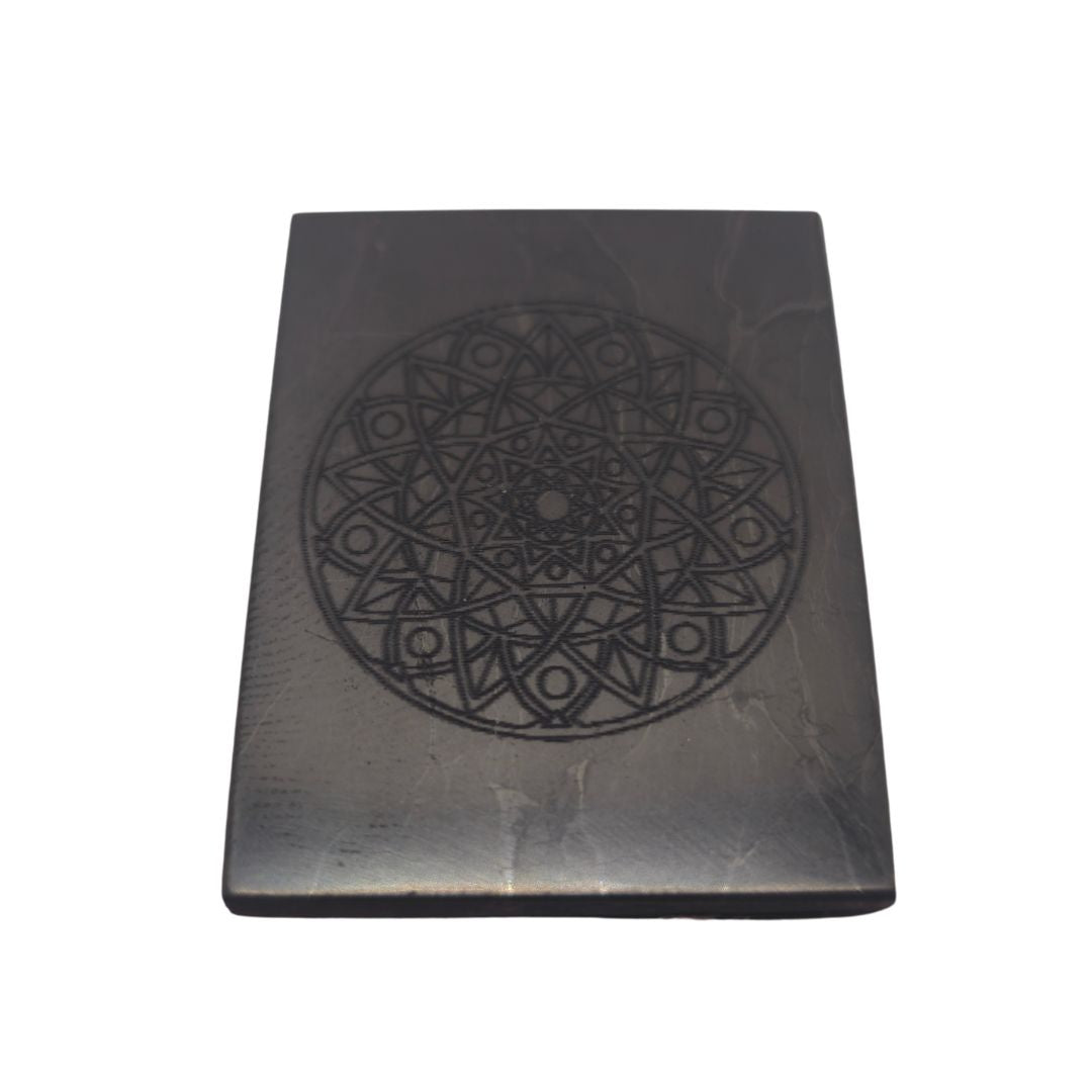 Shungite Mandala Phone Sticker - 30mm by 40mm - GroundedKiwi.nzphone accessories phone accessories5ganit radiationcell