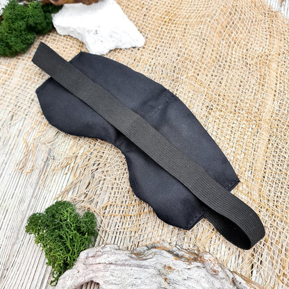 Shungite Sleeper Eyemask / Facemask for Health and Repair - Restful Relaxing Sleep at night followed by Energised in the day - GroundedKiwi.nz 5gbedelite