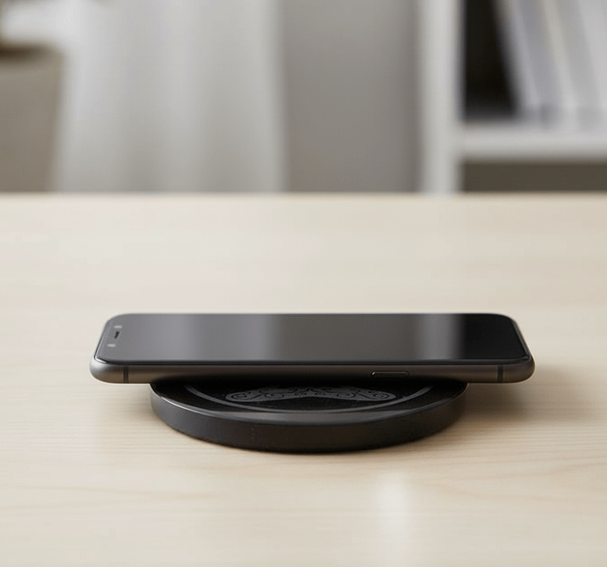 Shungite Stone Glass Stand - Buddha Engraved - GroundedKiwi.nzHome & Garden Home & Garden5ganit radiationcoaster