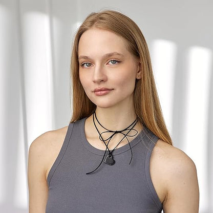 Shungite Stone Heart Necklace - GroundedKiwi.nzNecklace Necklace5ganit radiationbalance