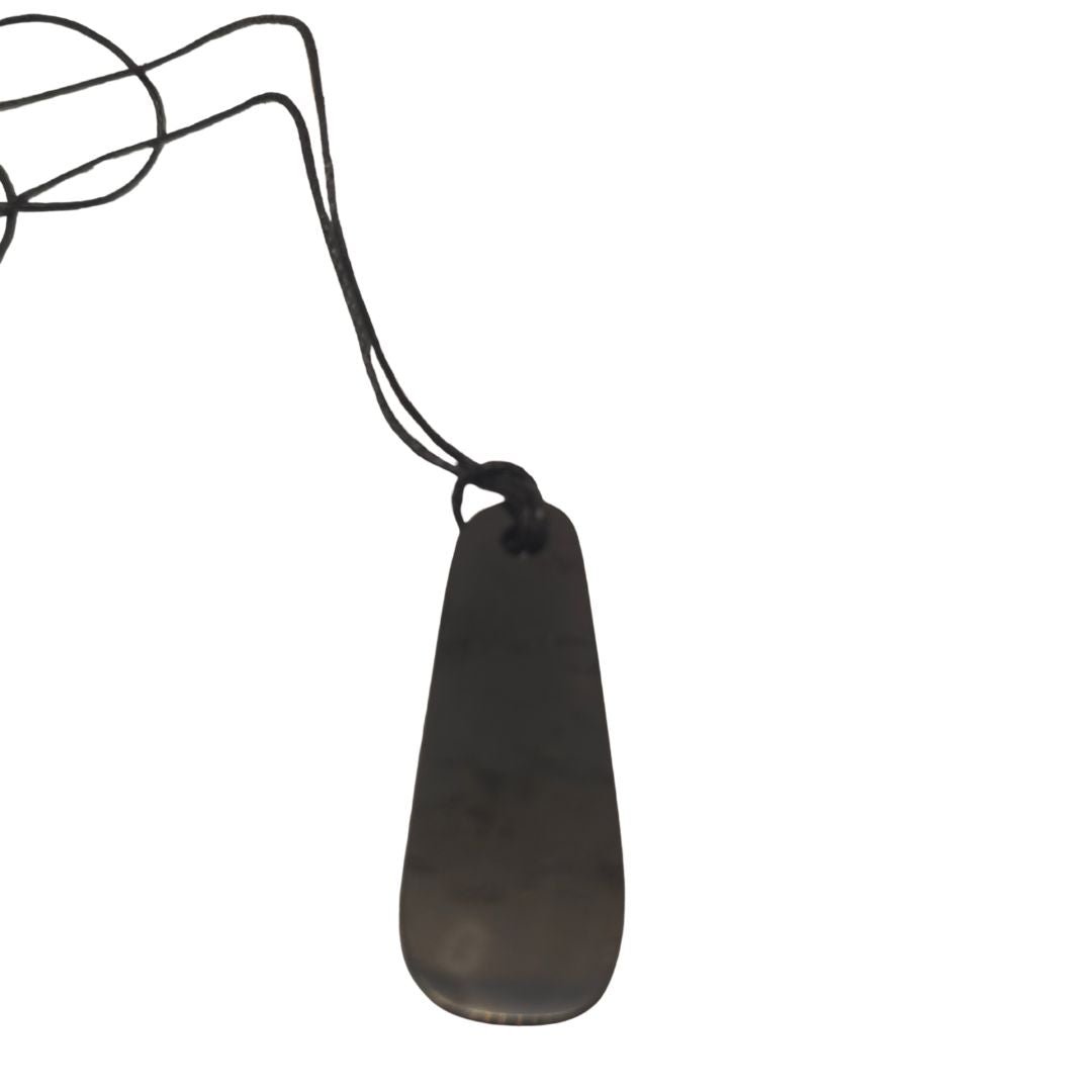 Shungite Stone Pendant - Allure - beauty, fertility, love, unity, and family harmony. - GroundedKiwi.nzNecklace Necklace5ganit radiationbalance