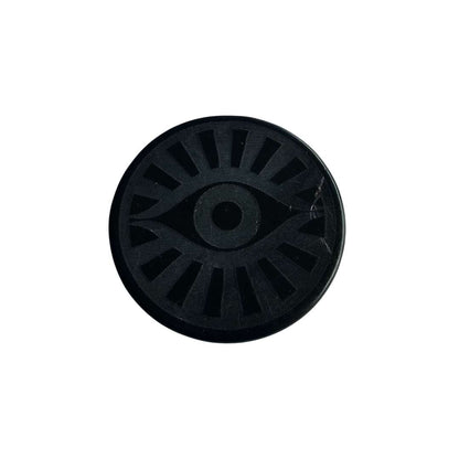 Shungite Stone Phone Sticker - 'Eye' - GroundedKiwi.nzphone accessories phone accessories5ganit radiationcell