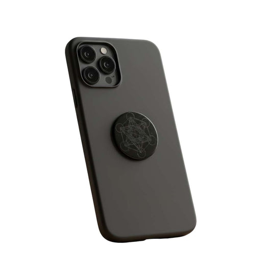 Shungite Stone Phone Sticker - Metatron Cube - GroundedKiwi.nzphone accessories phone accessories5ganit radiationcell