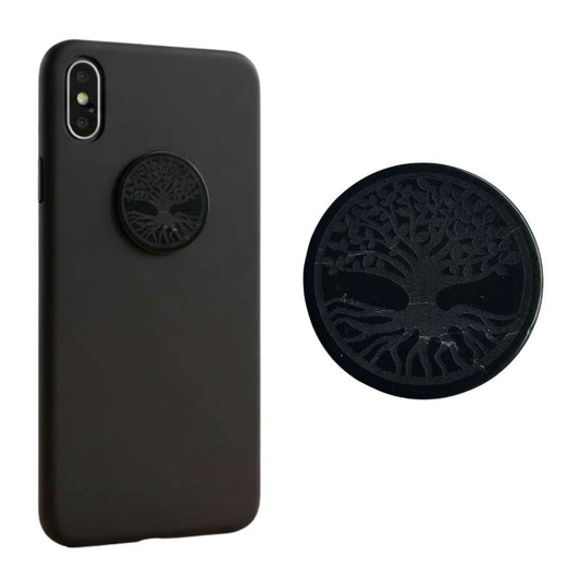 Shungite Stone Phone Sticker - Tree of Life - GroundedKiwi.nzphone accessories phone accessories5ganit radiationcell
