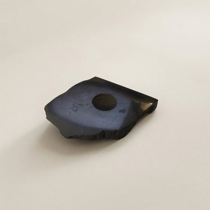 Shungite Stone Stand for Spheres or Shungite Eggs - GroundedKiwi.nz eggplateshungite