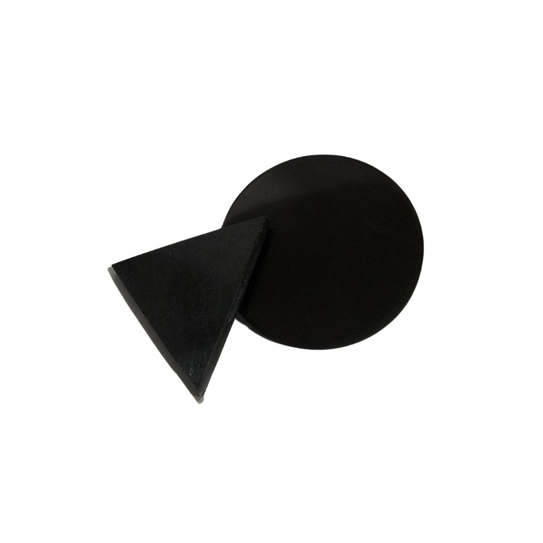 Shungite Tablet Pocket Harmonizers - Enhancing Bioenergetic Balance - GroundedKiwi.nzstones stones5gair travelanit radiation