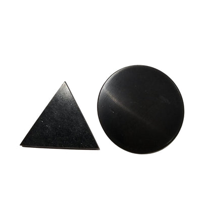 Shungite Tablet Pocket Harmonizers - Enhancing Bioenergetic Balance - GroundedKiwi.nzstones stones5gair travelanit radiation
