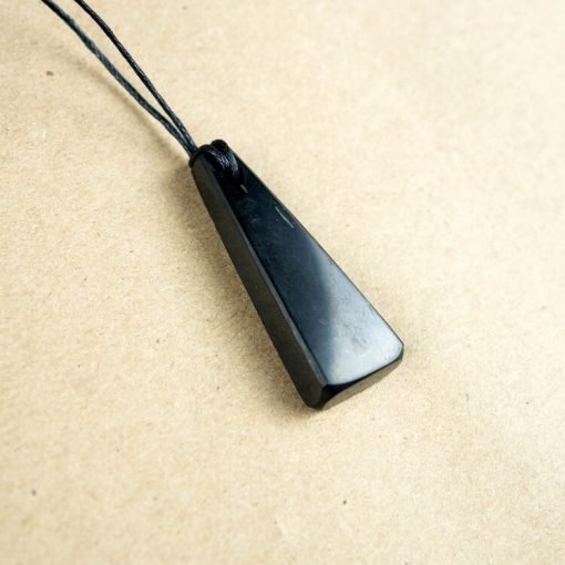 Shungite Trapezium Pendant - For him or her - GroundedKiwi.nzNecklace Necklaceemfemf protectiongift