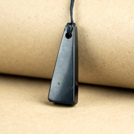 Shungite Trapezium Pendant - For him or her - GroundedKiwi.nzNecklace Necklaceemfemf protectiongift