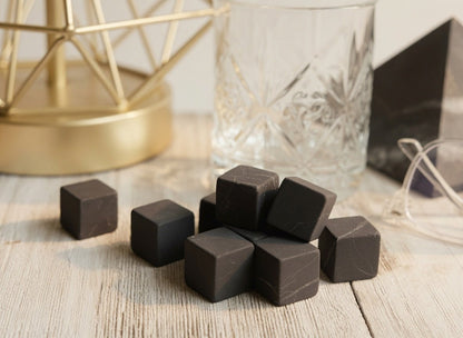Shungite Water Purification Stones / Whiskey Stones Set of 9 - GroundedKiwi.nzwater filtration water filtrationcrystaldademf