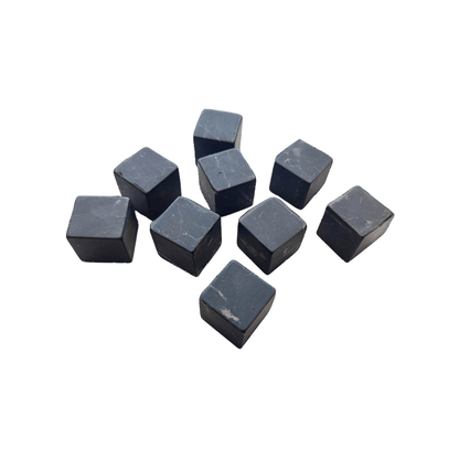 Shungite Water Purification Stones / Whiskey Stones Set of 9 - GroundedKiwi.nzwater filtration water filtrationcrystaldademf