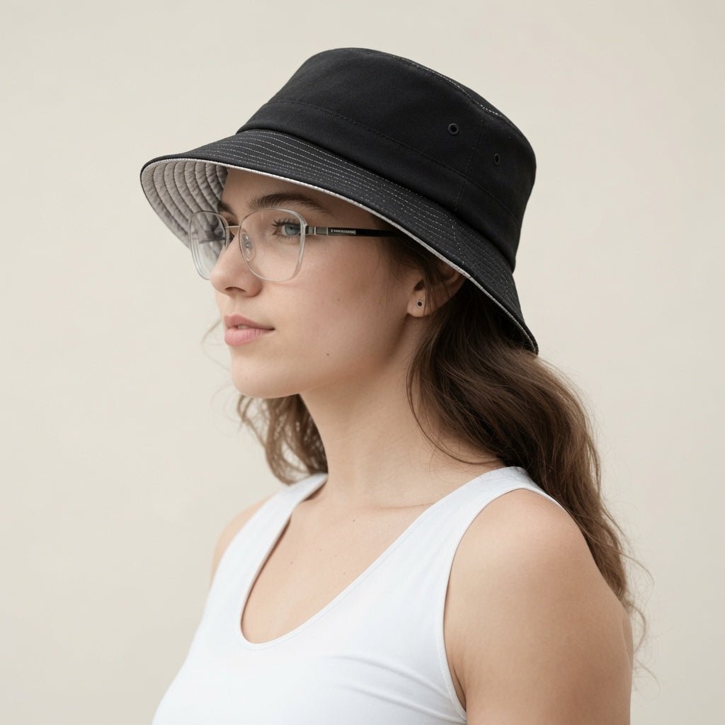 Silver-Lined Bucket Hat for Adults and Kids (Suitable for Ages 8 and Up) - GroundedKiwi.nzHats Hatsanti radiationbucketcap