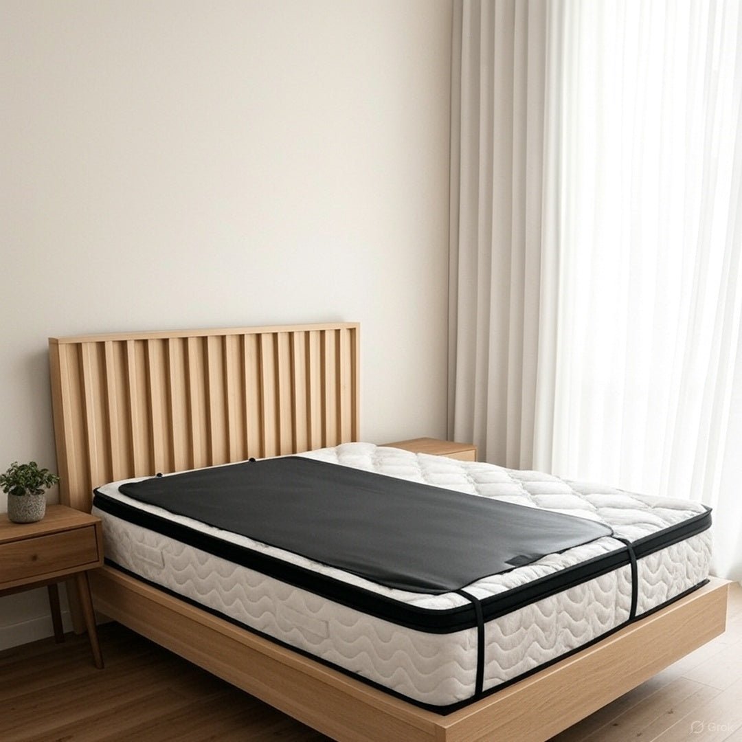 Single Earthing Mat + Pillow Cover - GroundedKiwi.nzBedding Beddingadd onbed sheetearthing