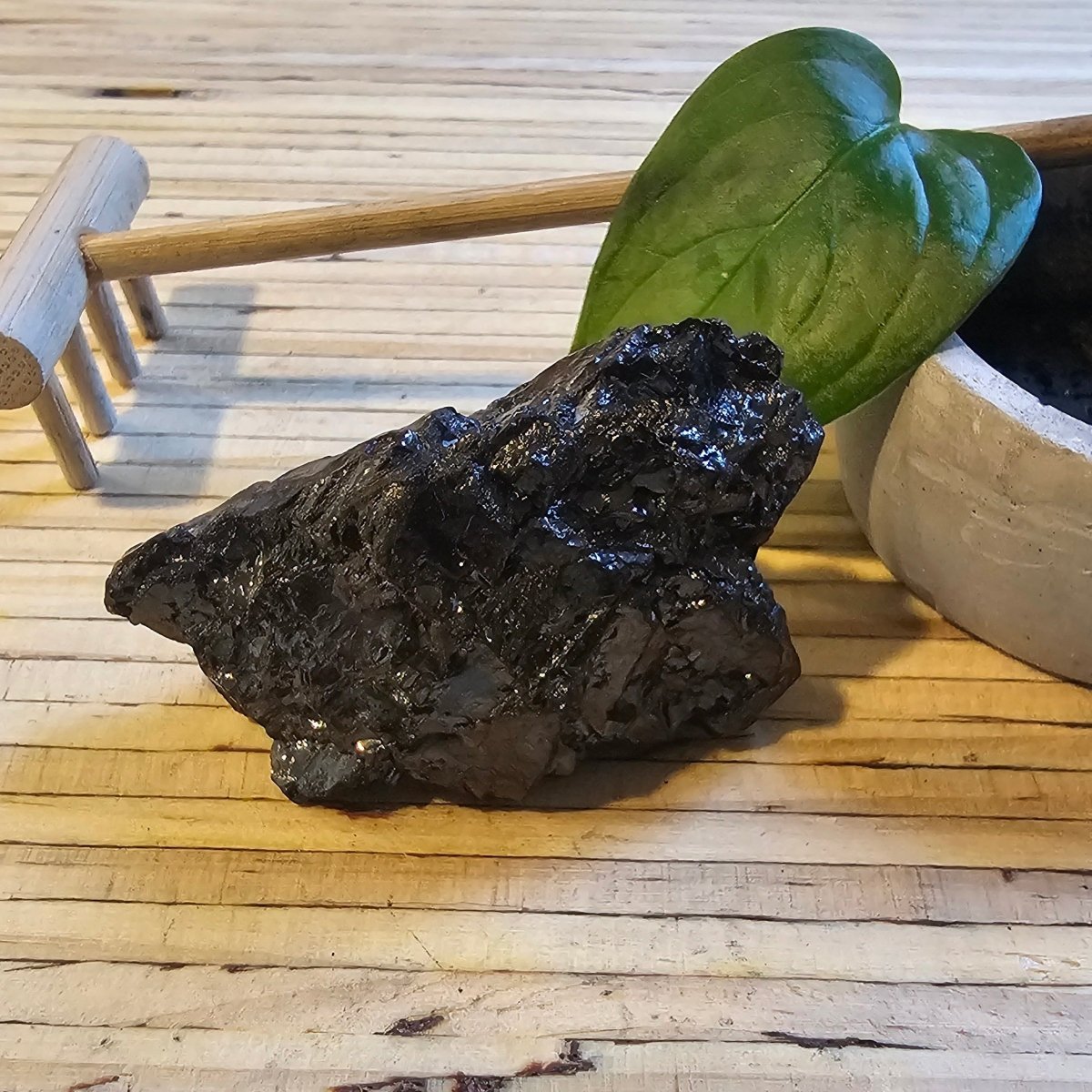 The Ultimate Shungite: Rare One - Piece Nugget - K2 - GroundedKiwi.nz air travelcarchunk