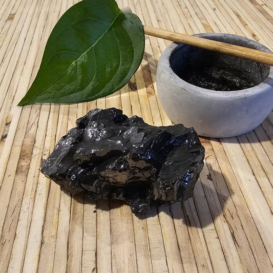 The Ultimate Shungite: Rare One - Piece Nugget - K2 - GroundedKiwi.nz air travelcarchunk