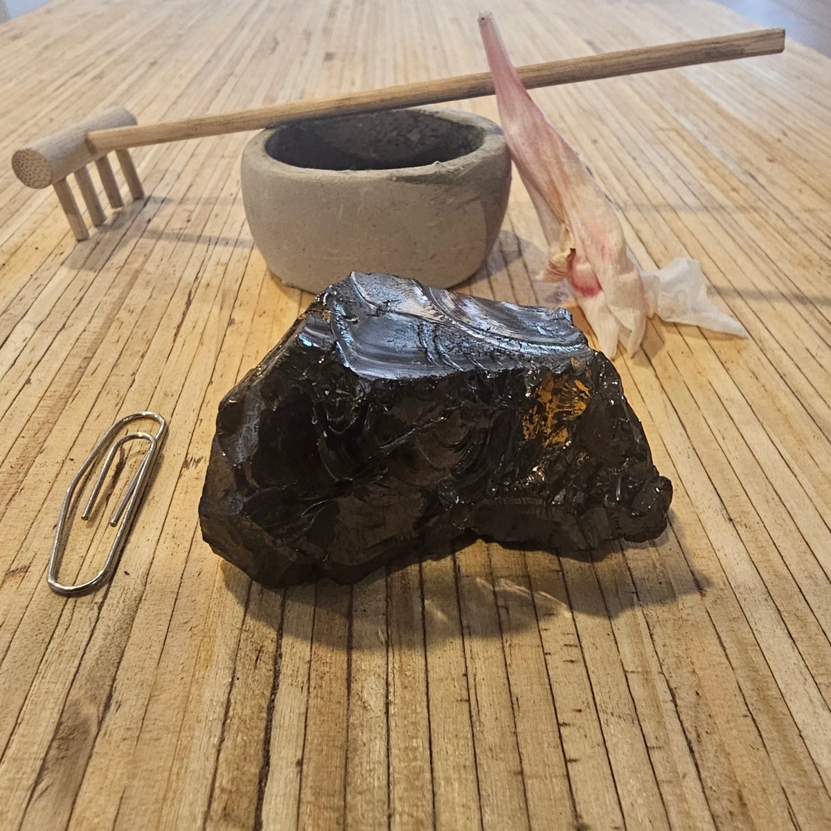 The Ultimate Shungite: Rare One - Piece Nugget - Mitre Peak - GroundedKiwi.nz air travelcarchunk