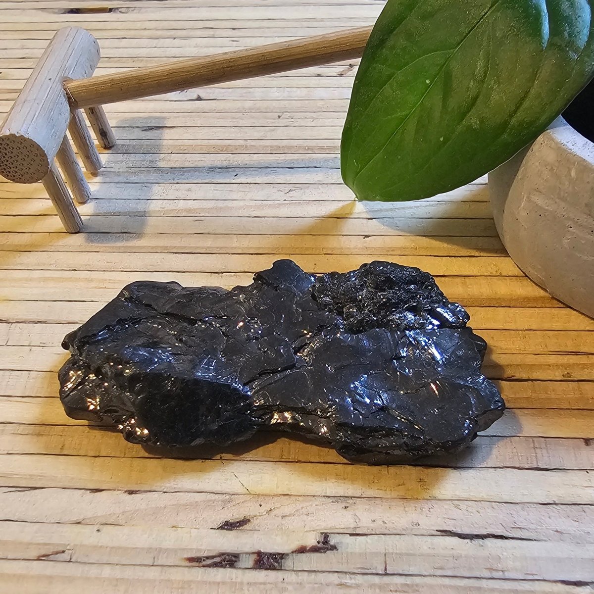 The Ultimate Shungite: Rare One - Piece Nugget - Mount Logan - GroundedKiwi.nz air travelcarchunk