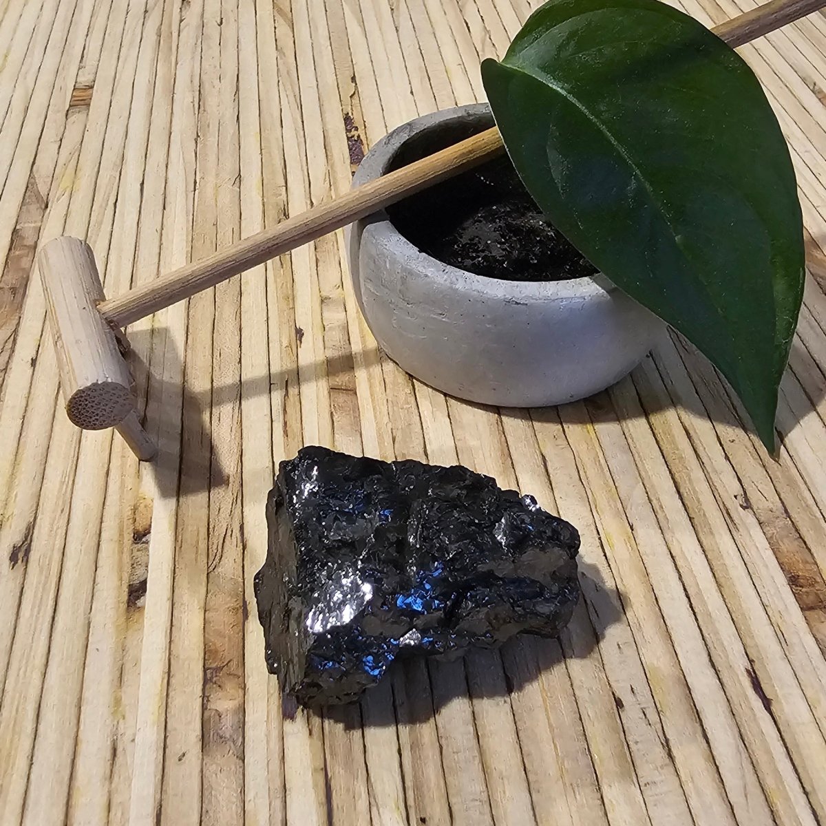 The Ultimate Shungite: Rare One - Piece Nugget - Mount Ngauruhoe - GroundedKiwi.nz air travelcarchunk