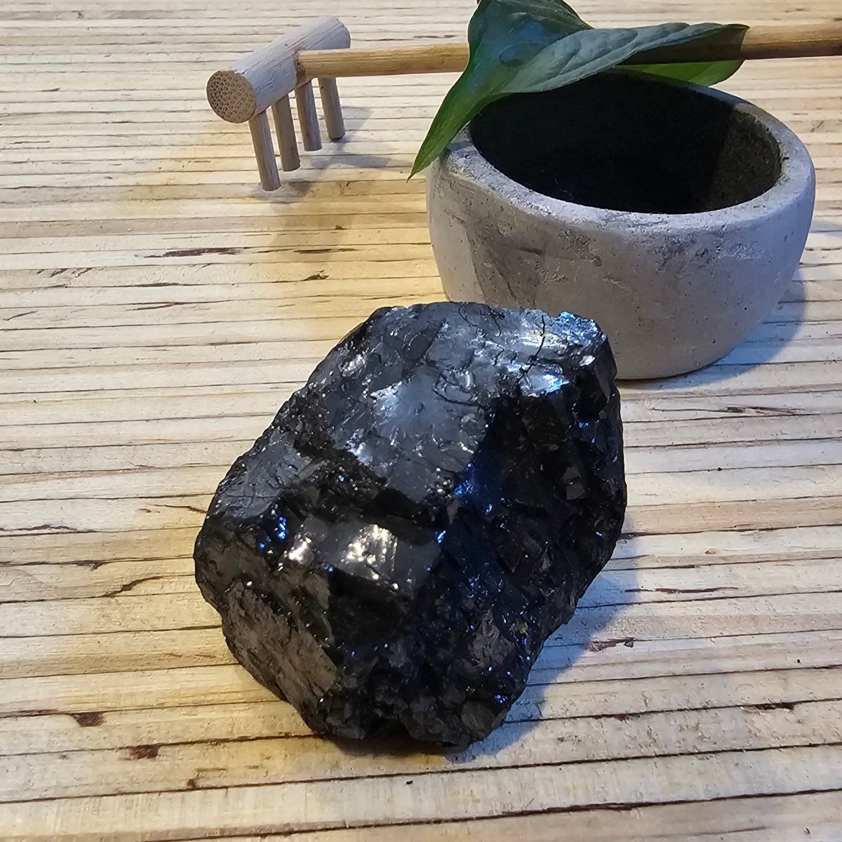 The Ultimate Shungite: Rare One - Piece Nugget - Te Atu Kura (Cook Islands) - GroundedKiwi.nz air travelcarchunk