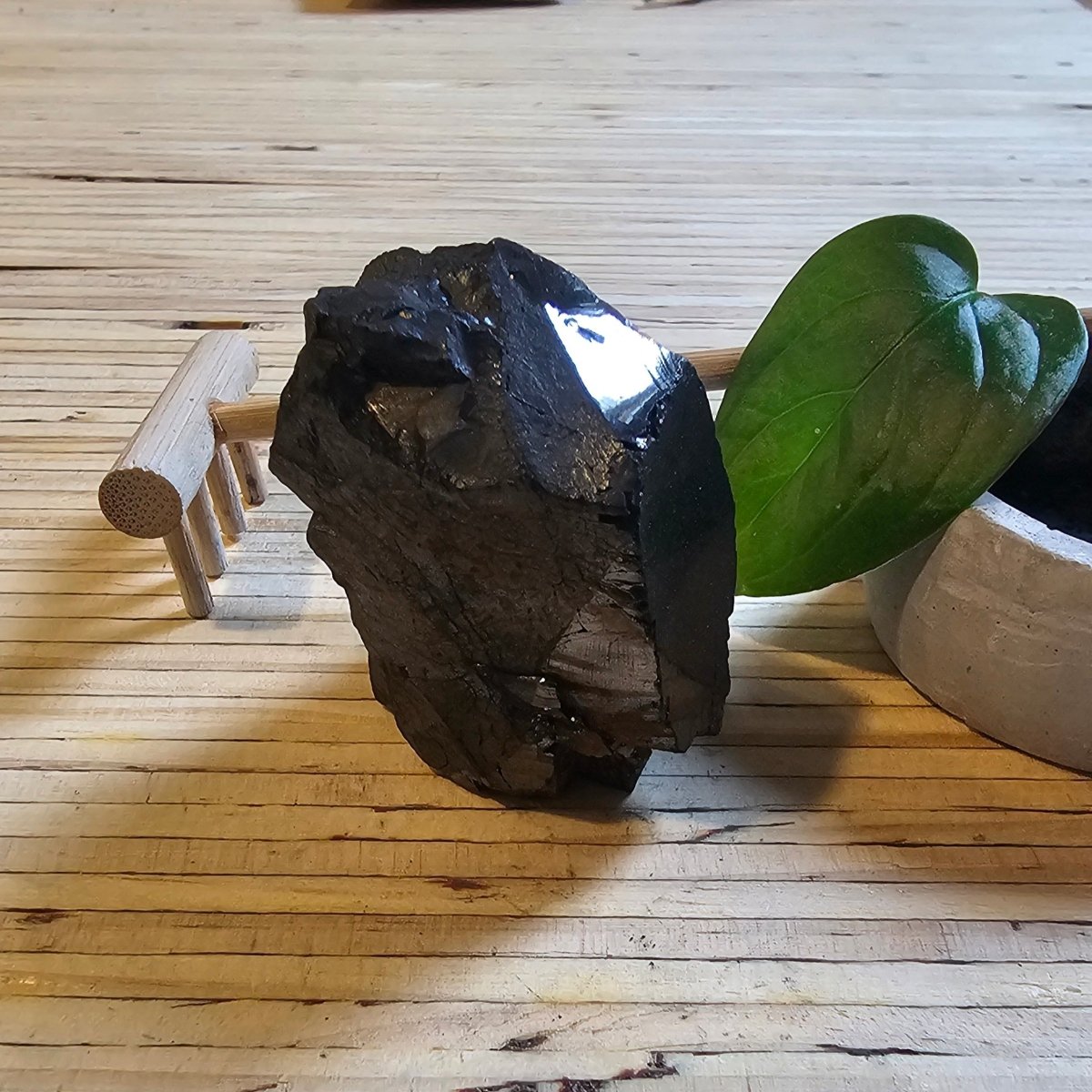 The Ultimate Shungite: Rare One - Piece Nugget - Te Kou (Cook Islands) - GroundedKiwi.nz air travelcarchunk