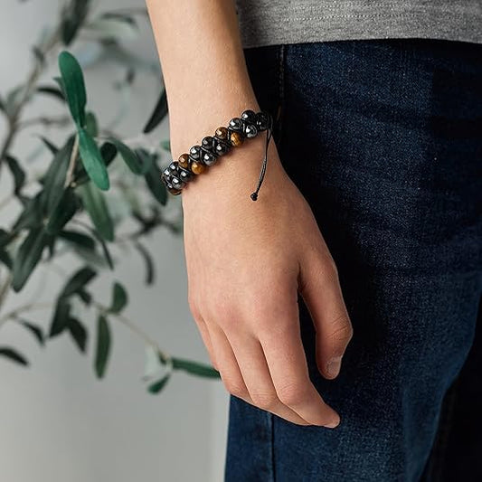 Triple Protection Shungite Bracelet - GroundedKiwi.nzBracelet Bracelet5gair travelanit radiation