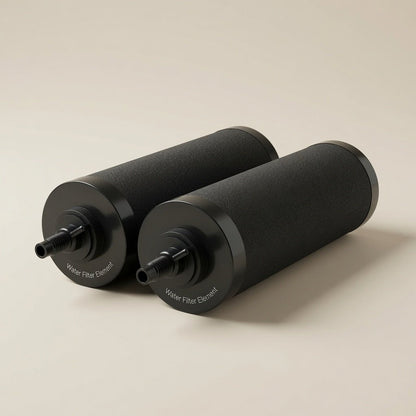 Twin Pack - Black Carbon Replacement water filters - GroundedKiwi.nzWater Filter Cartridges Water Filter Cartridgesberkeybigbig berkey