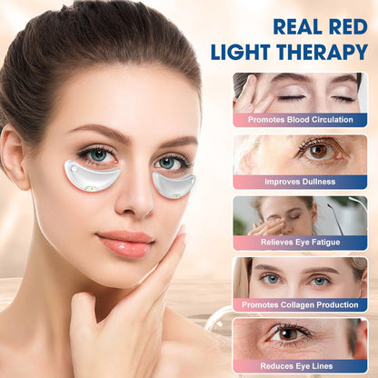Under Eye Red Light Microcurrent Massager - GroundedKiwi.nzred light therapy red light therapybandbeltelbow