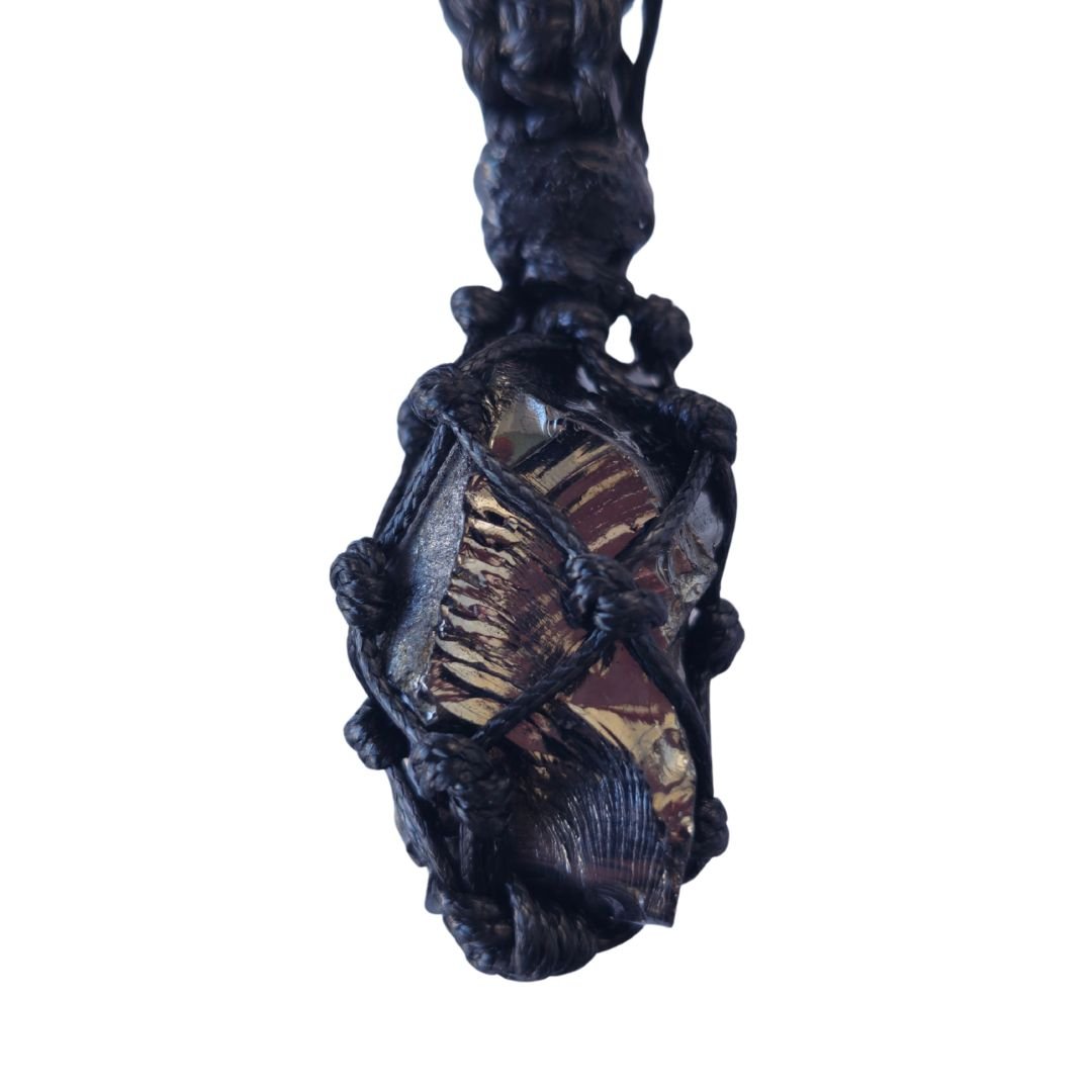 Wrapped Elite Shungite pendant 15+ grams - LARGE - GroundedKiwi.nzPendant PendantbiobiohackingCrytal