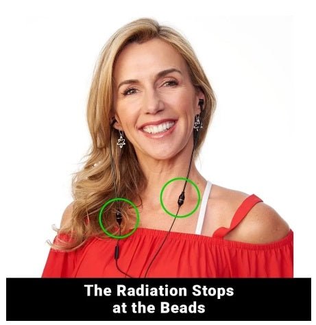 Air Tube Headset/Earbuds - Anti-Radiation - GroundedKiwi.nz