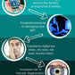CLIP-ON Anti-Blue Computer Glasses. Reduces Digital Eye Strain Clear - GroundedKiwi.nz