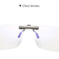 CLIP-ON Anti-Blue Computer Glasses. Reduces Digital Eye Strain Clear - GroundedKiwi.nz