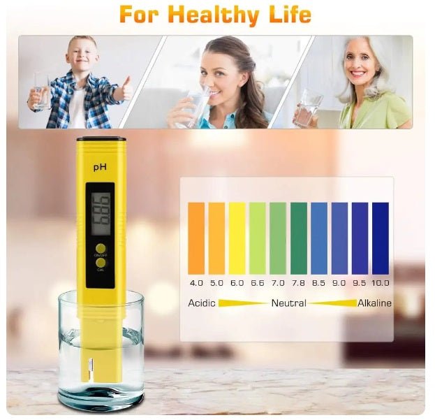 Digital PH Meter 0.01 High Precision for Water Quality Tester - GroundedKiwi.nz
