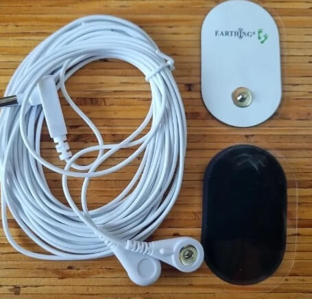 Earthing Patch - Full set up kit - 20 Patches plus double connecting cord - GroundedKiwi.nz