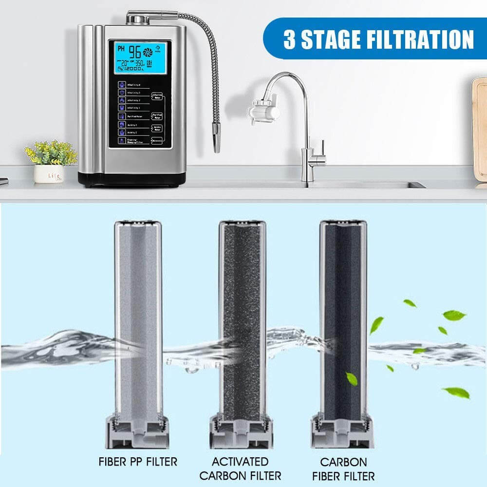 EHM VITA 7 Platinum - Advanced 7-Plate Alkaline Water Ionizer - GroundedKiwi.nzWater purifier Water purifieralkalinealkaline water kangen waterdrinking