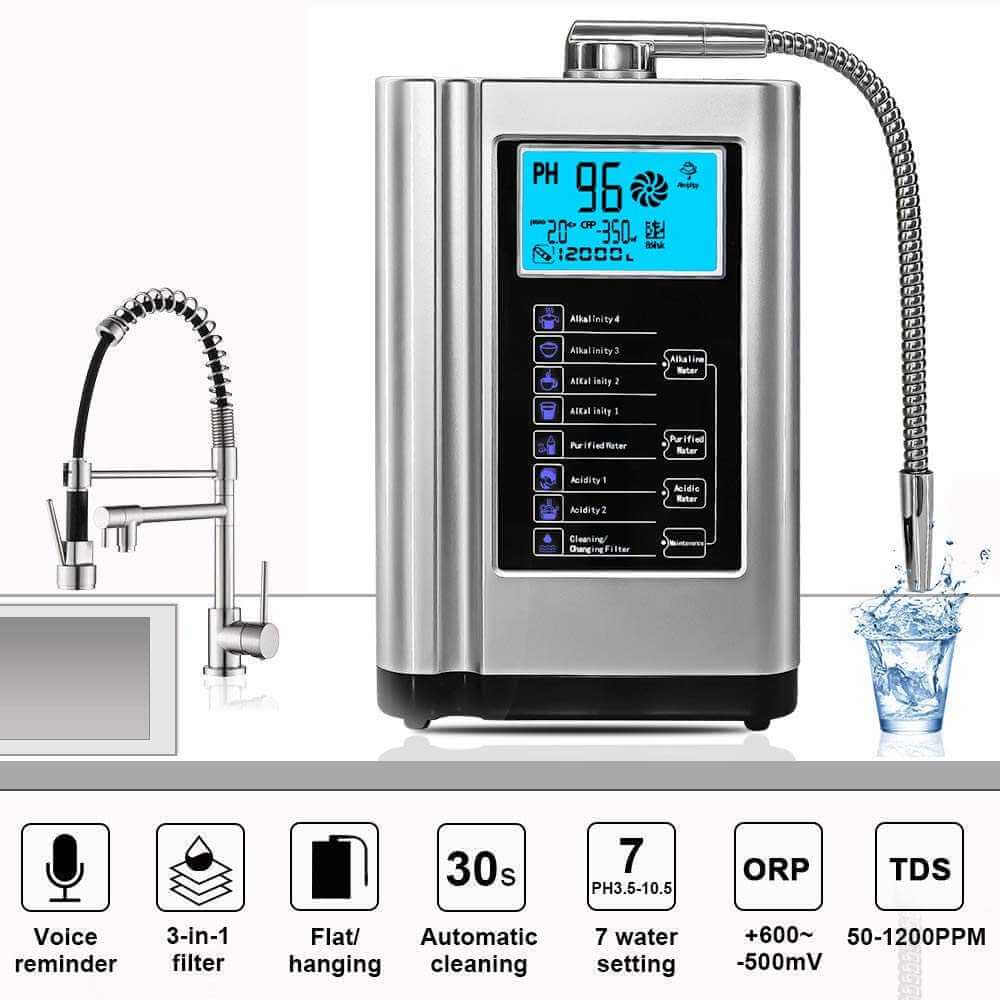 EHM VITA 7 Platinum - Advanced 7-Plate Alkaline Water Ionizer - GroundedKiwi.nzWater purifier Water purifieralkalinealkaline water kangen waterdrinking