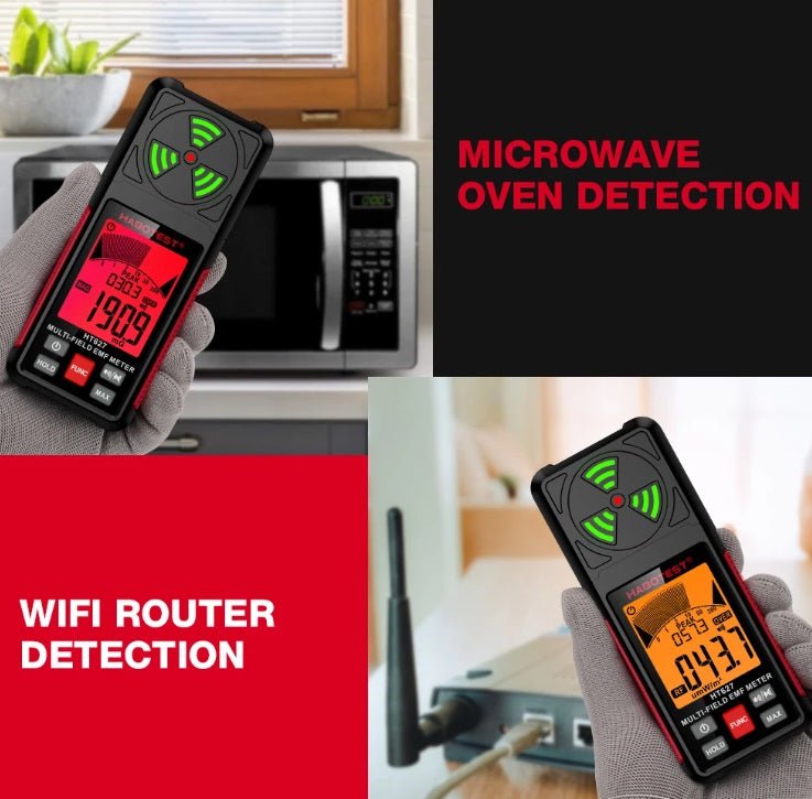 EMF Household Tester - Voltage, Magnetic force & Radio Frequencies - GroundedKiwi.nzElectrical Testing Tools Electrical Testing Toolsemfhousehousehold