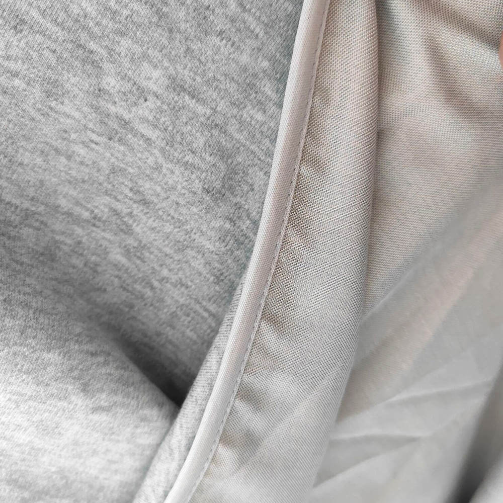 Grey EMF Protective Poncho with Silver Fiber Anti-EMI RFID Shielding - GroundedKiwi.nzOutwear Outwear5gblockingcloak