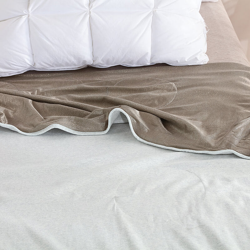 EMF / Radiation blocking blanket - 150cm X 216cm + EARTHING CONNECTION - GroundedKiwi.nz